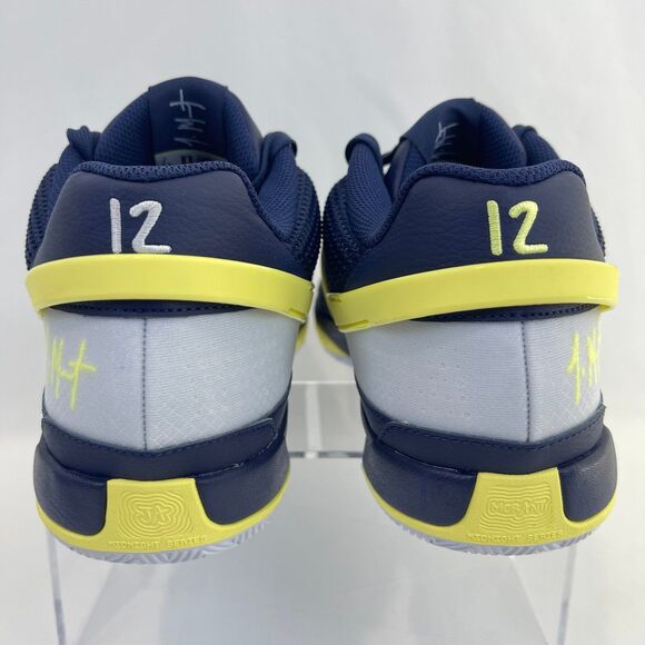Nike JA 1 'Murray State' Midnight Navy Yellow FQ4796-402 Men's Size 13 - Picture 8 of 9